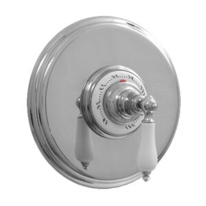 3/4" Round Deluxe Thermostatic Shower Set with 025 Handle (available as trim only P/N: 7.0402597DT)