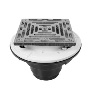 5" Square ABS Shower Drain