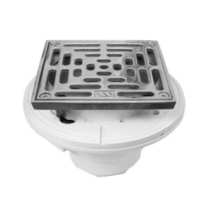 5" Square PVC Shower Drain
